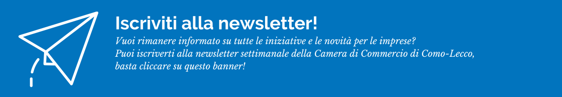 Immaghine che rappresenta l'iscrizione alla newsletter