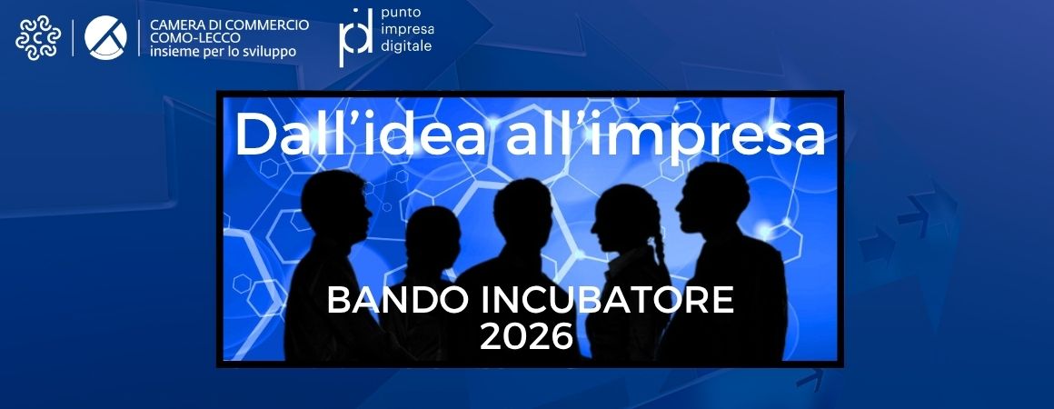 Header bando Incubatore 2026